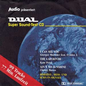  DUAL Super Sound Test CD (1997) - Chesky Records